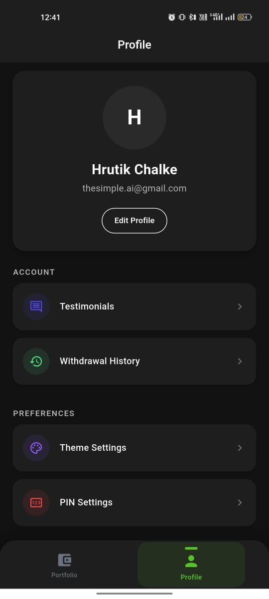 User Profile